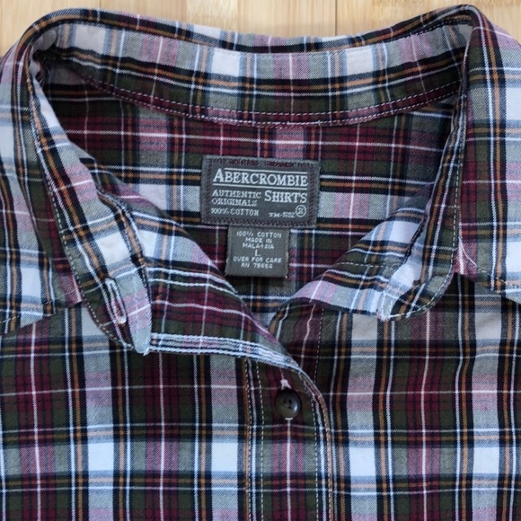 Abercrombie & Fitch Shirt Size Large EUC - Picture 4 of 8